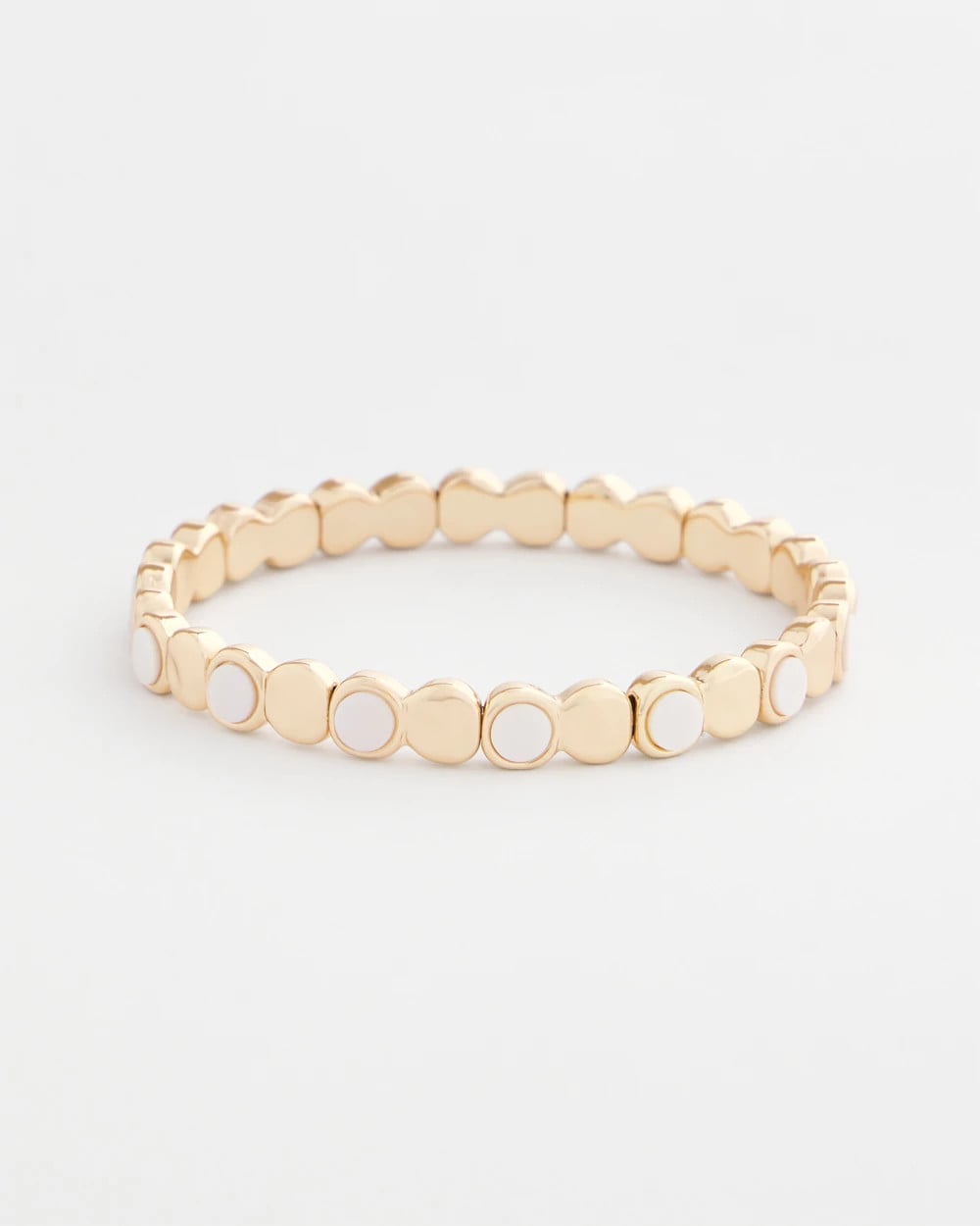 Pearl Mini Circle Stretch Bracelet Pearl - Chico's