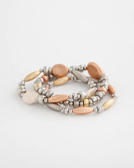 Mixed Metal Stretch Set of Three Mixed Metals - Chico's