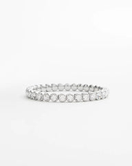 Faux Tennis Stretch Bracelet Silver - Chico's