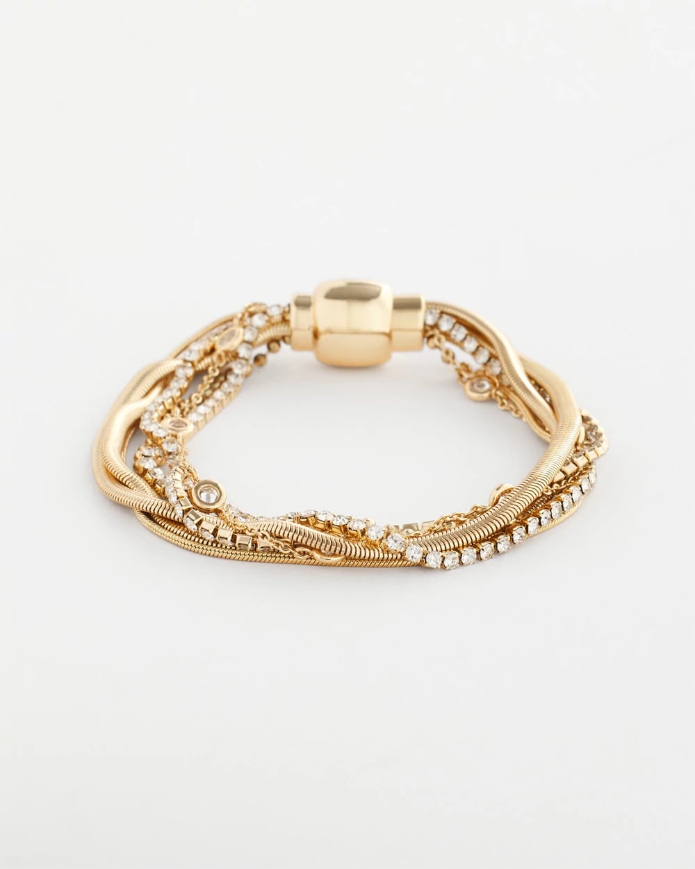 Goldtone Multistrand Bracelet Gold - Chico's