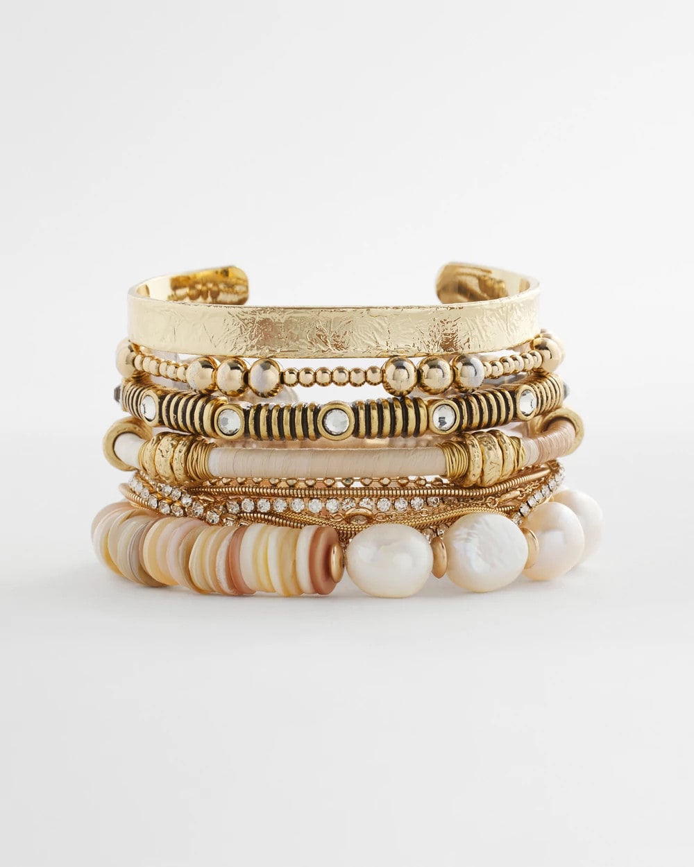 Goldtone Multistrand Bracelet Gold - Chico's