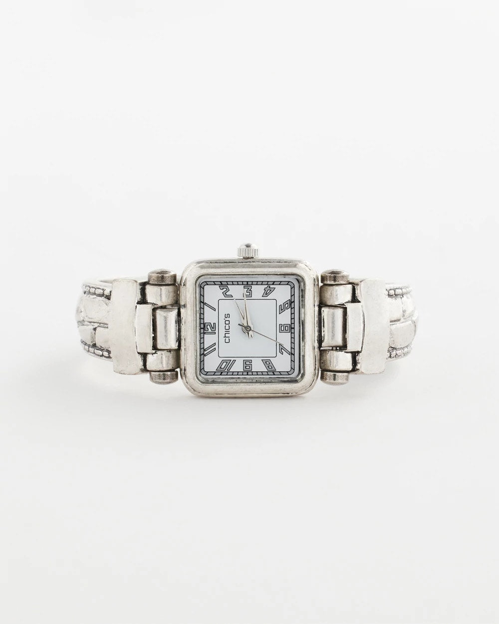 Chico's Originals Vintage Silver Cuff Watch Silver - Chico's