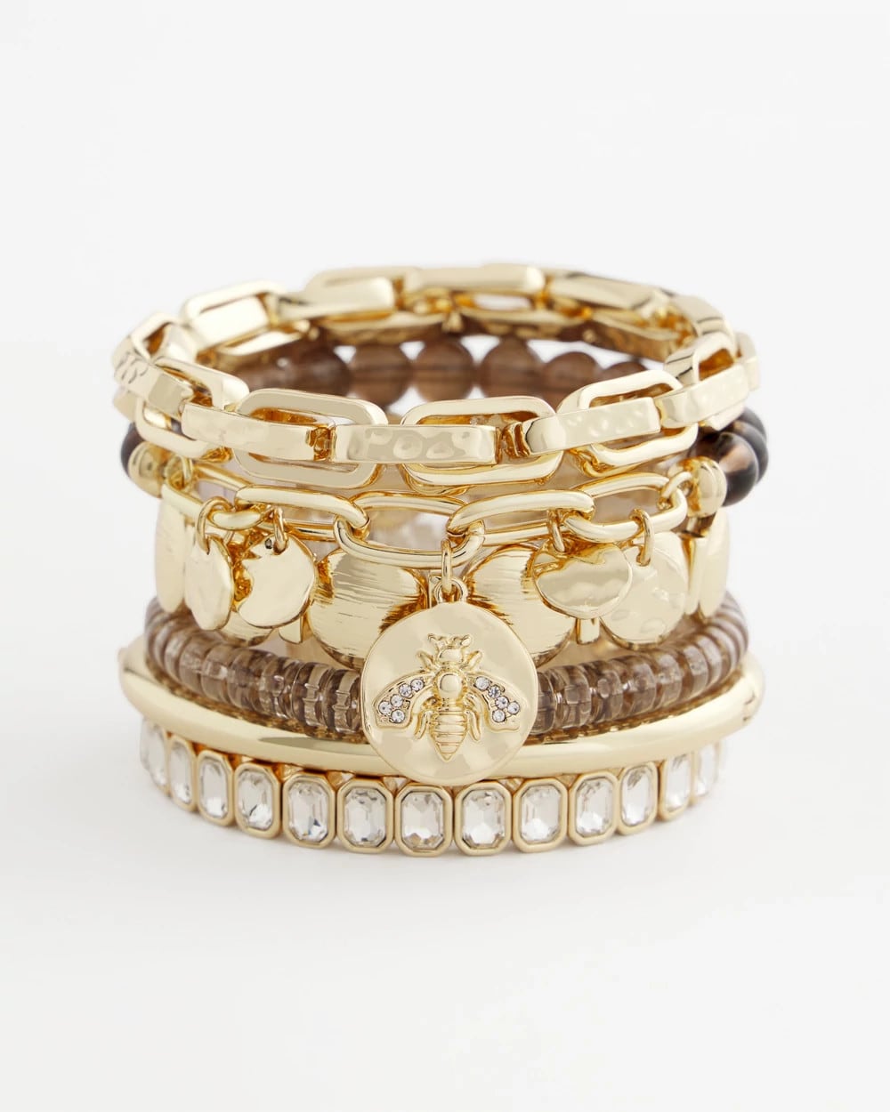 Neutral Fireball Stretch Bracelet Neutral - Chico's