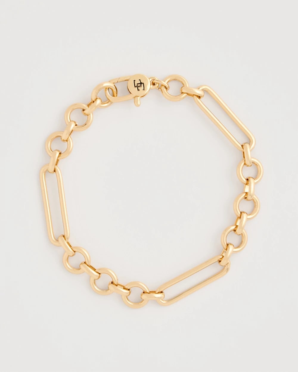 Shiny Goldtone Novelty Charm Bracelet Gold - Chico's