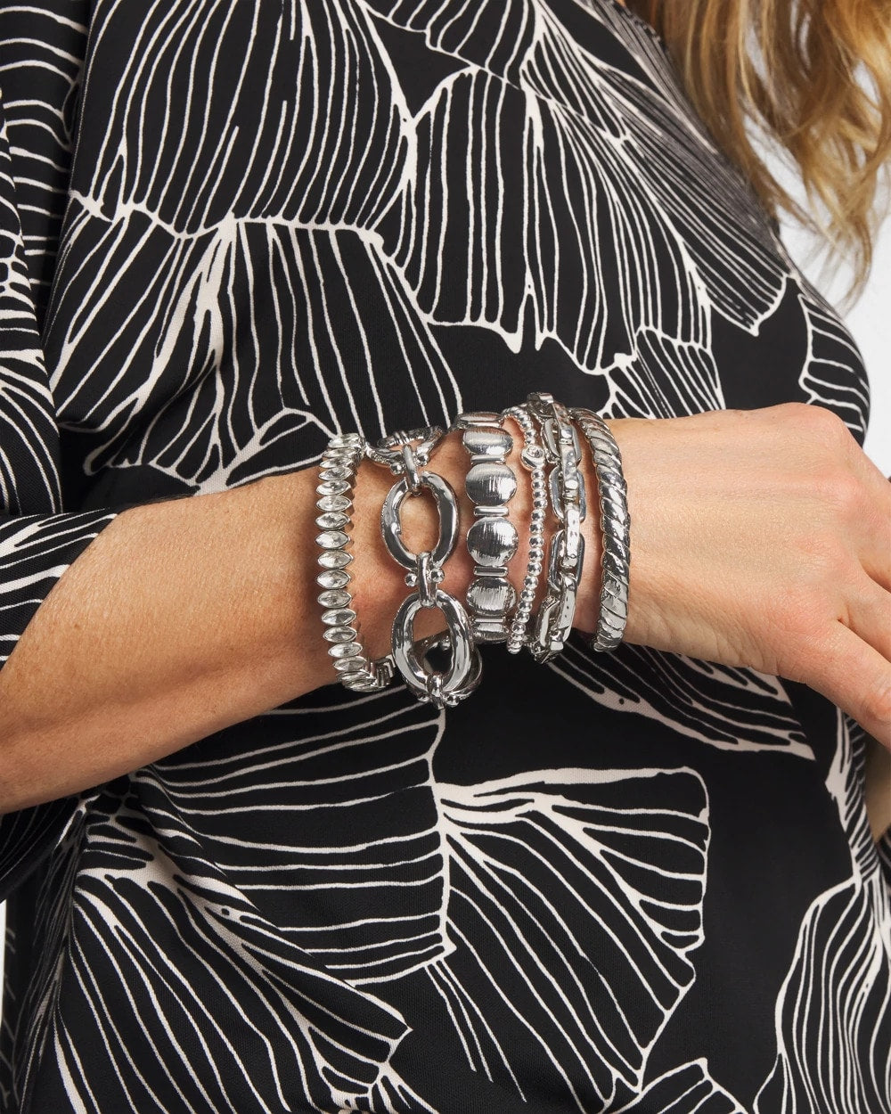 Marquise Silver Stretch Silver - Chico's