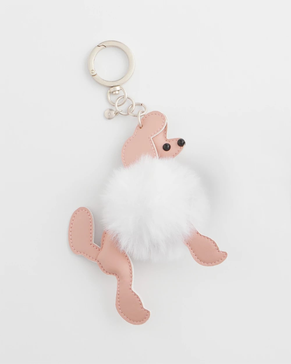 Poodle Bag Charm Pink - Chico's