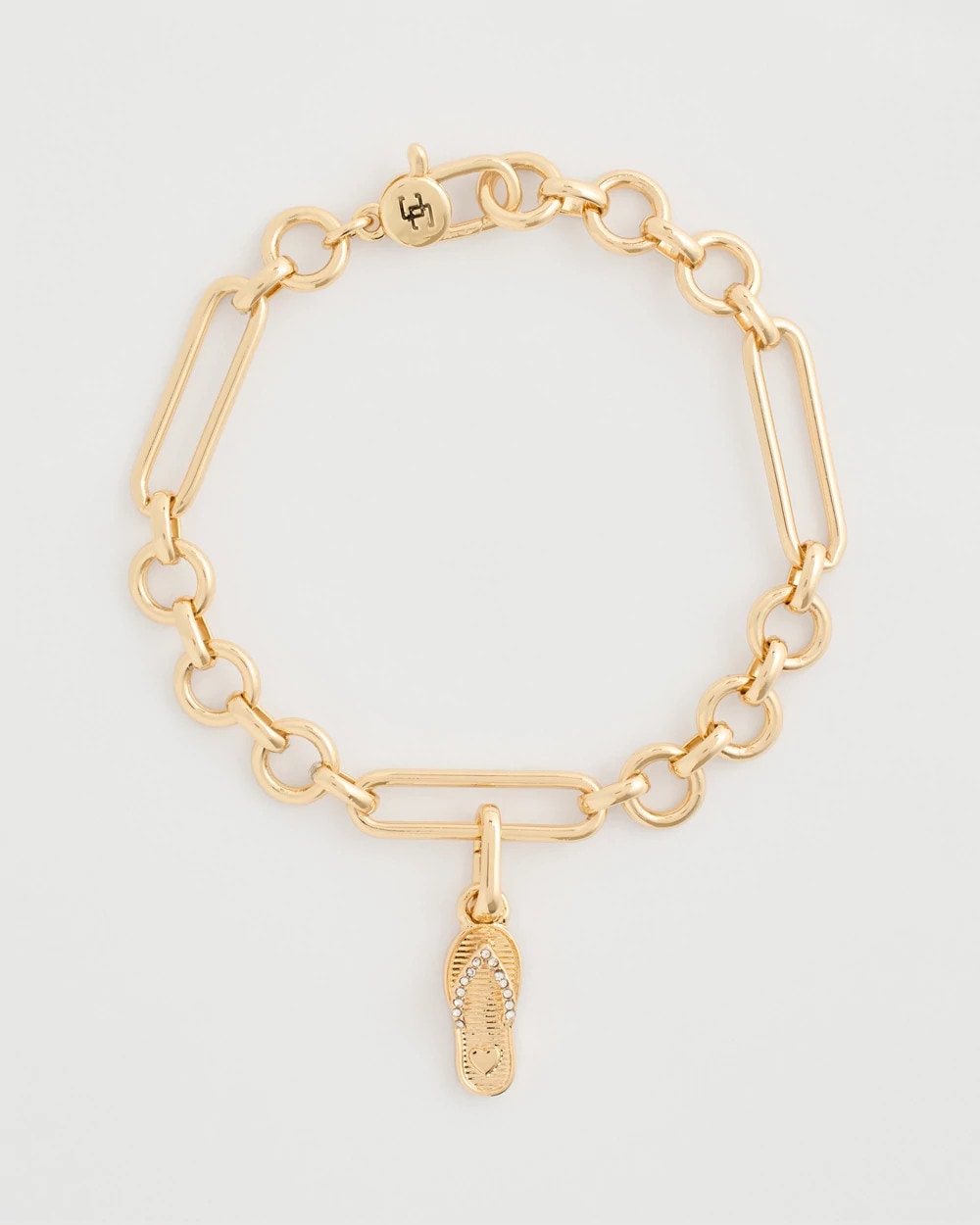 Flip Flop Charm Gold - Chico's