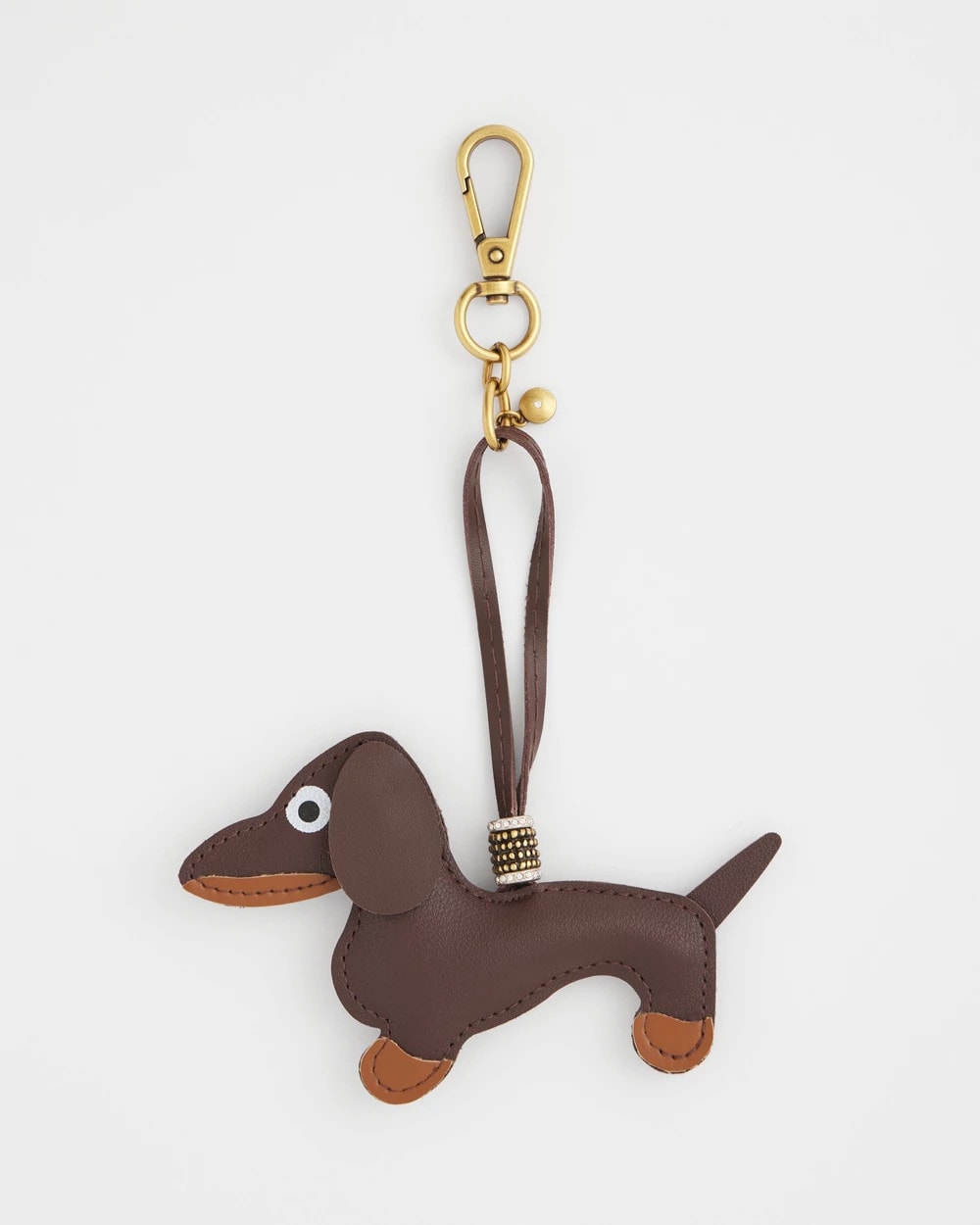 Dachshund Bag Charm Brown - Chico's