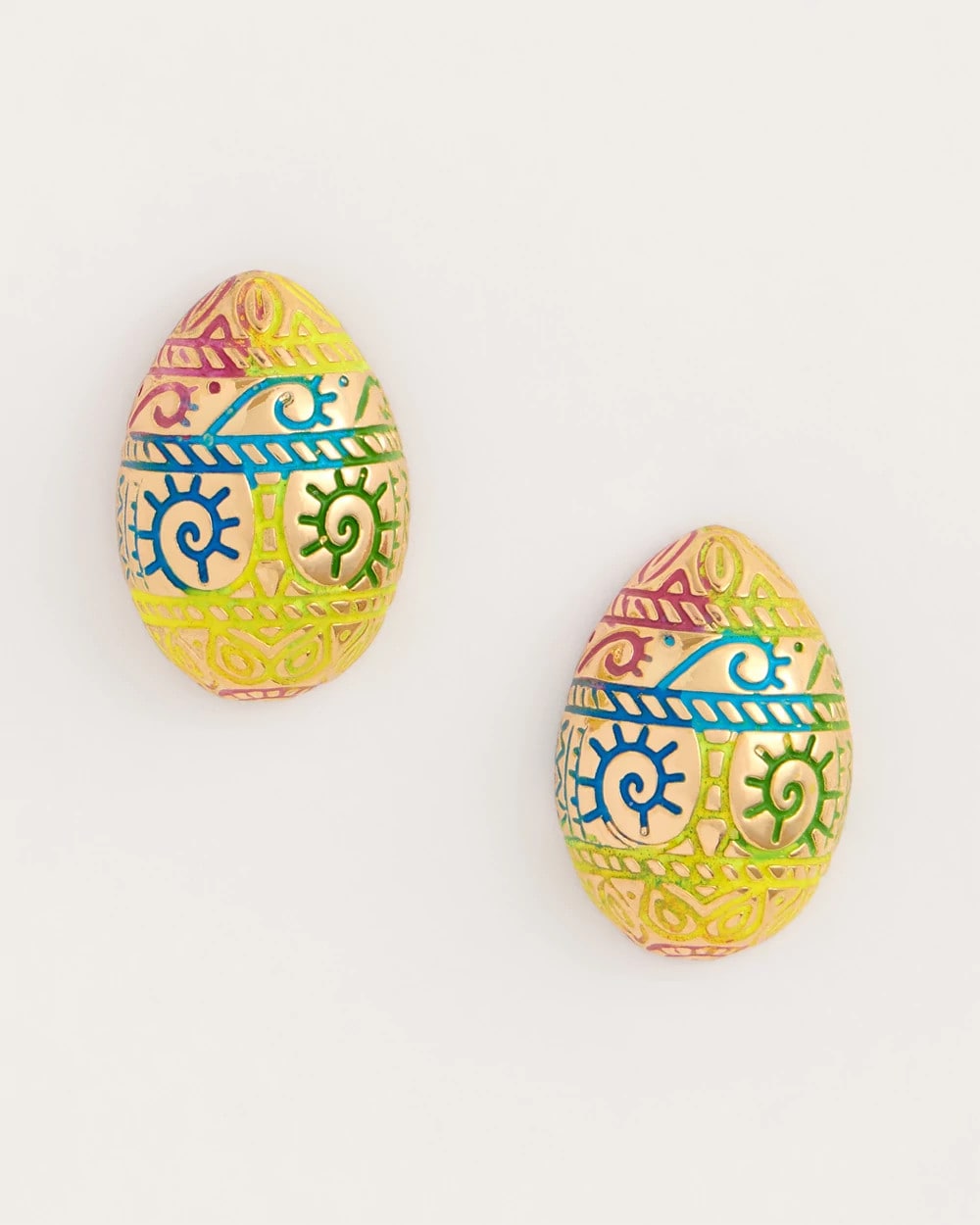 Easter Egg Stud Earrings Multi - Chico's