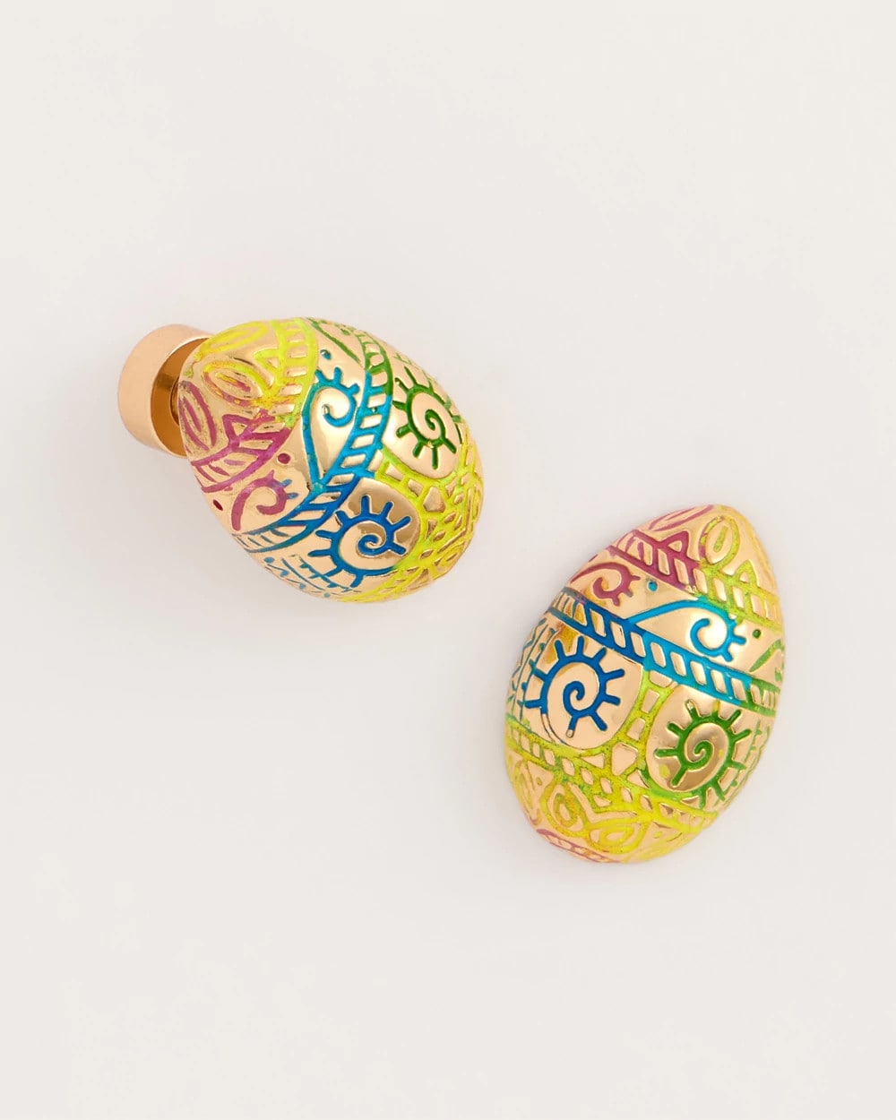 Easter Egg Stud Earrings Multi - Chico's
