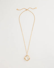 Butterfly Wing Monocle Necklace Gold - Chico's