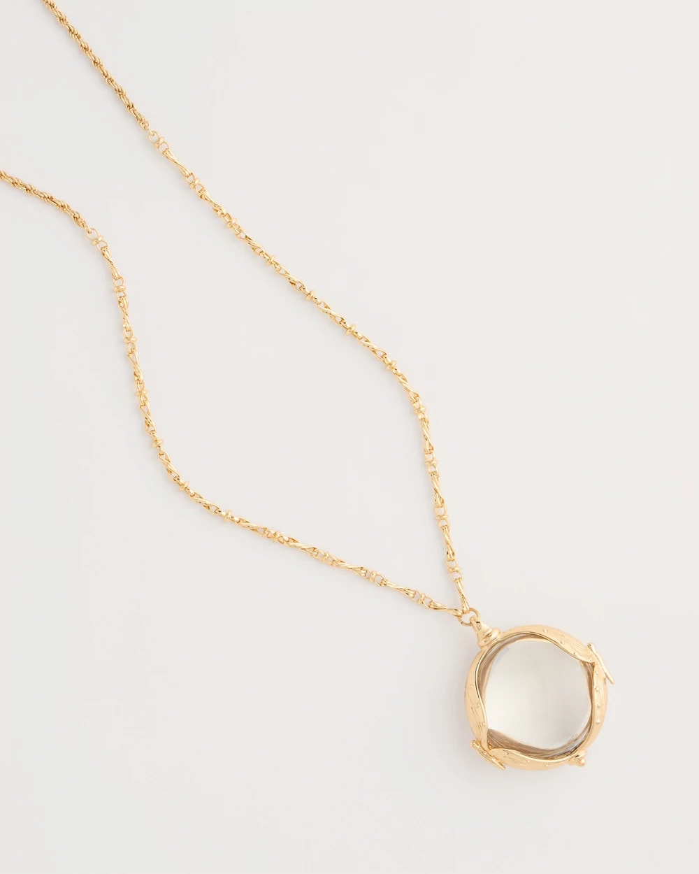 Butterfly Wing Monocle Necklace Gold - Chico's