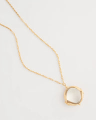 Butterfly Wing Monocle Necklace Gold - Chico's