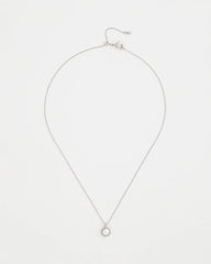 Silver Pearl Single Strand Necklace Silver - Chico's