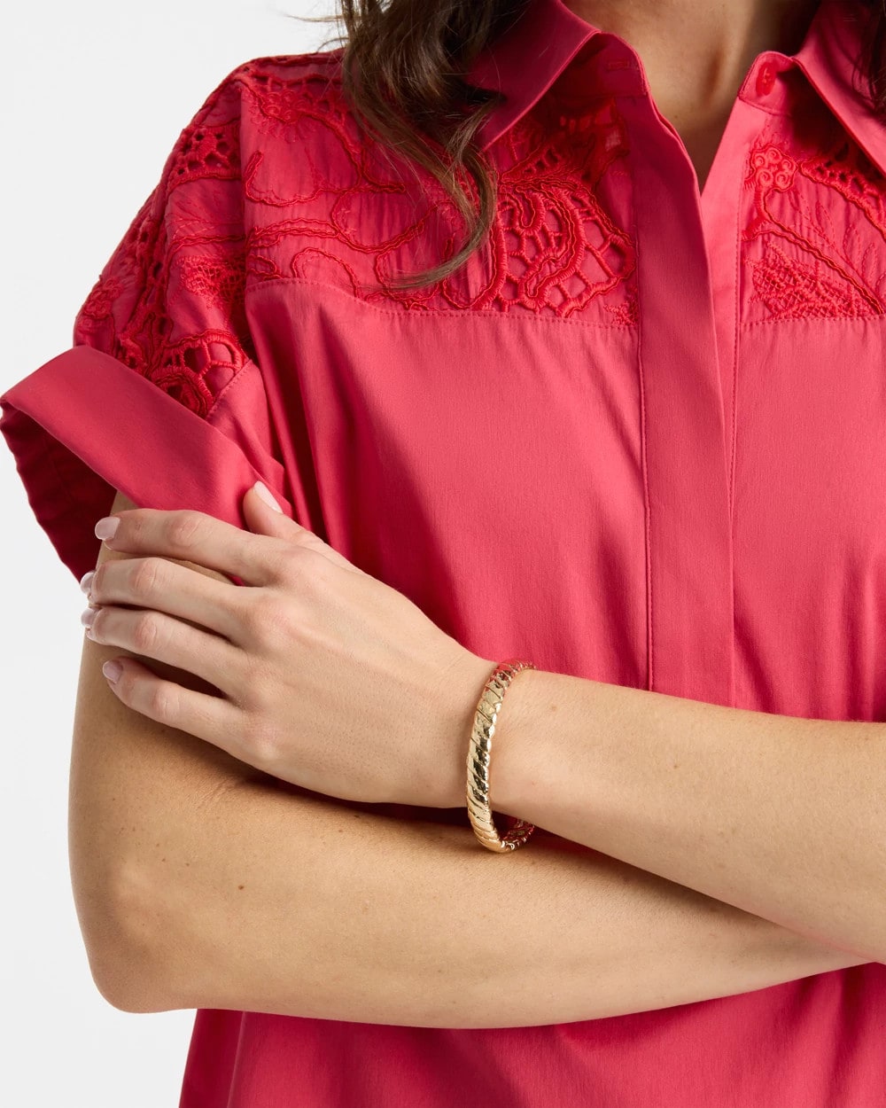 Thin Twist Stretch Bracelet Gold - Chico's