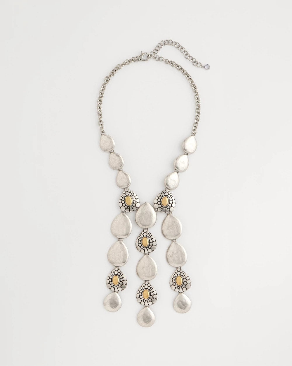 Island Metal Linear Necklace Mixed Metals - Chico's
