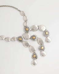 Island Metal Linear Necklace Mixed Metals - Chico's