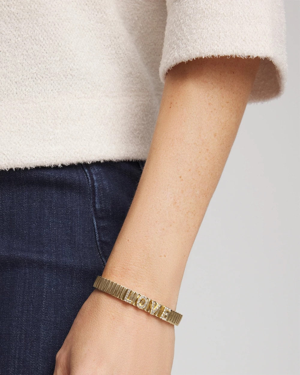 Love Watch Band Bracelet Gold - Chico's