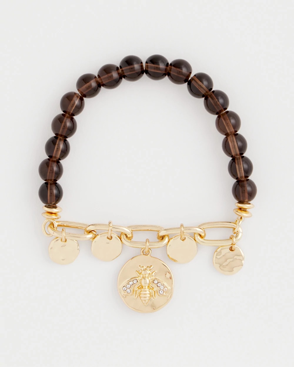Neutral Link Charm Bracelet Neutral - Chico's