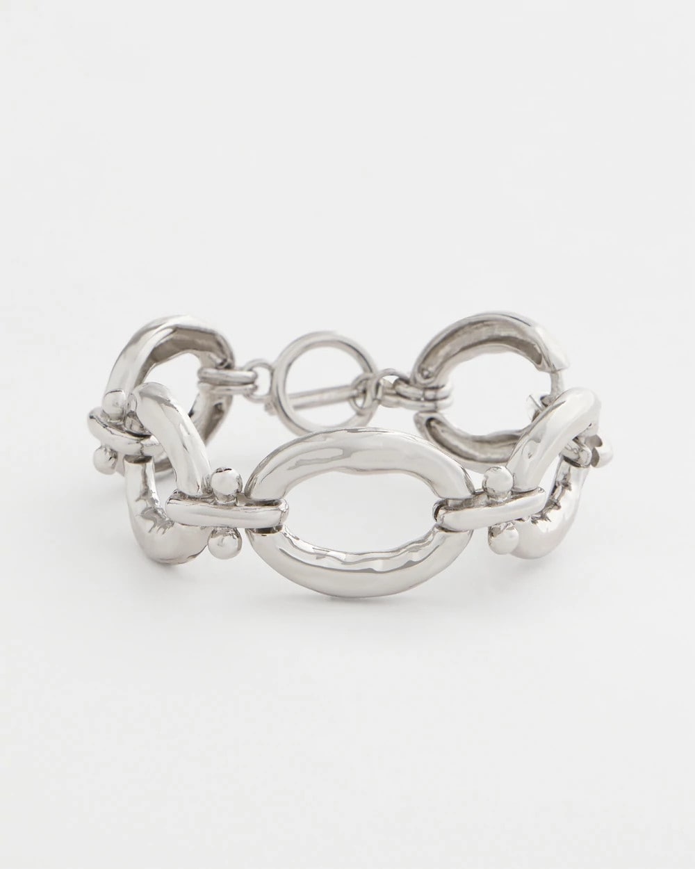 Open Link Toggle Bracelet Silver - Chico's