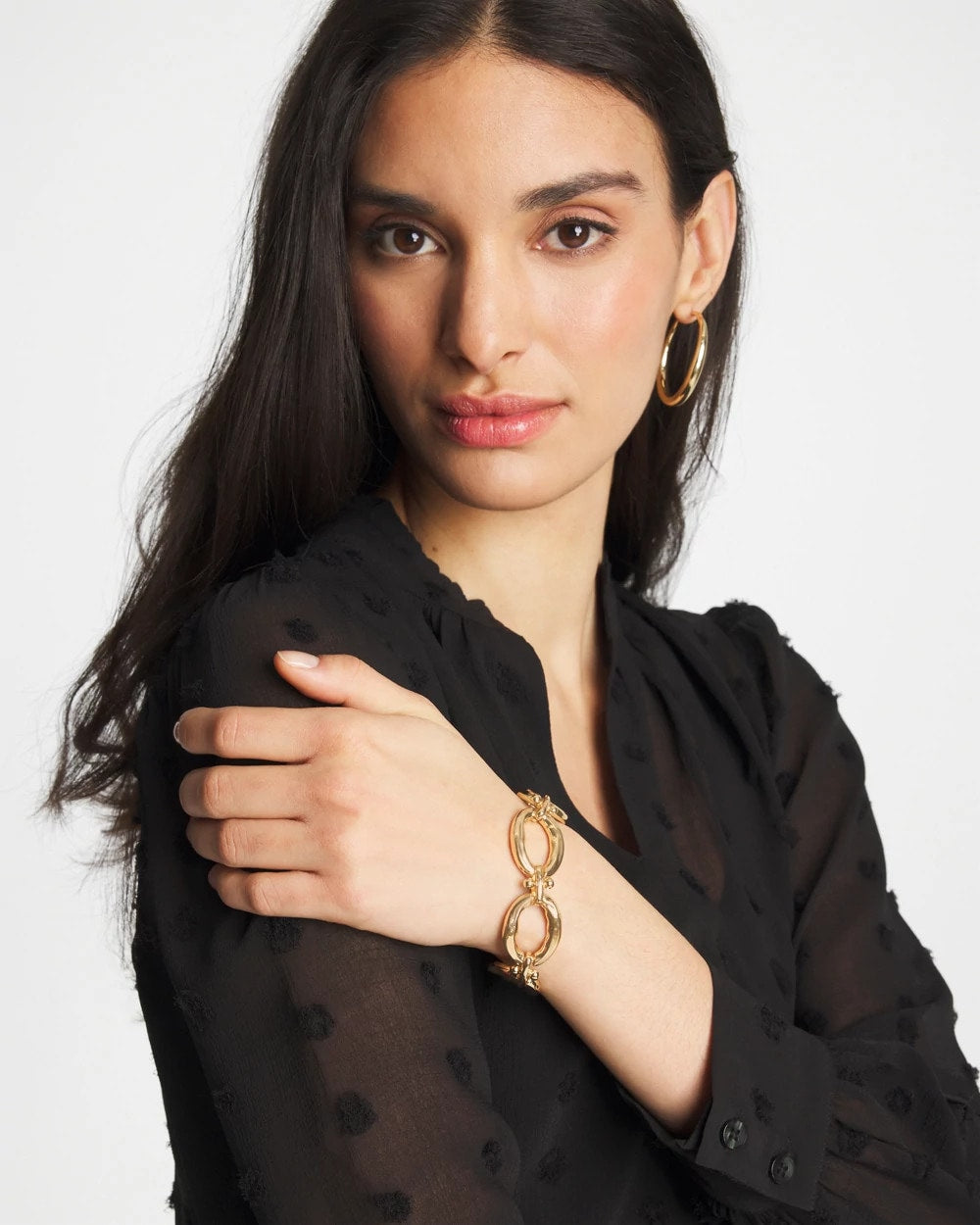Open Link Toggle Bracelet Gold - Chico's
