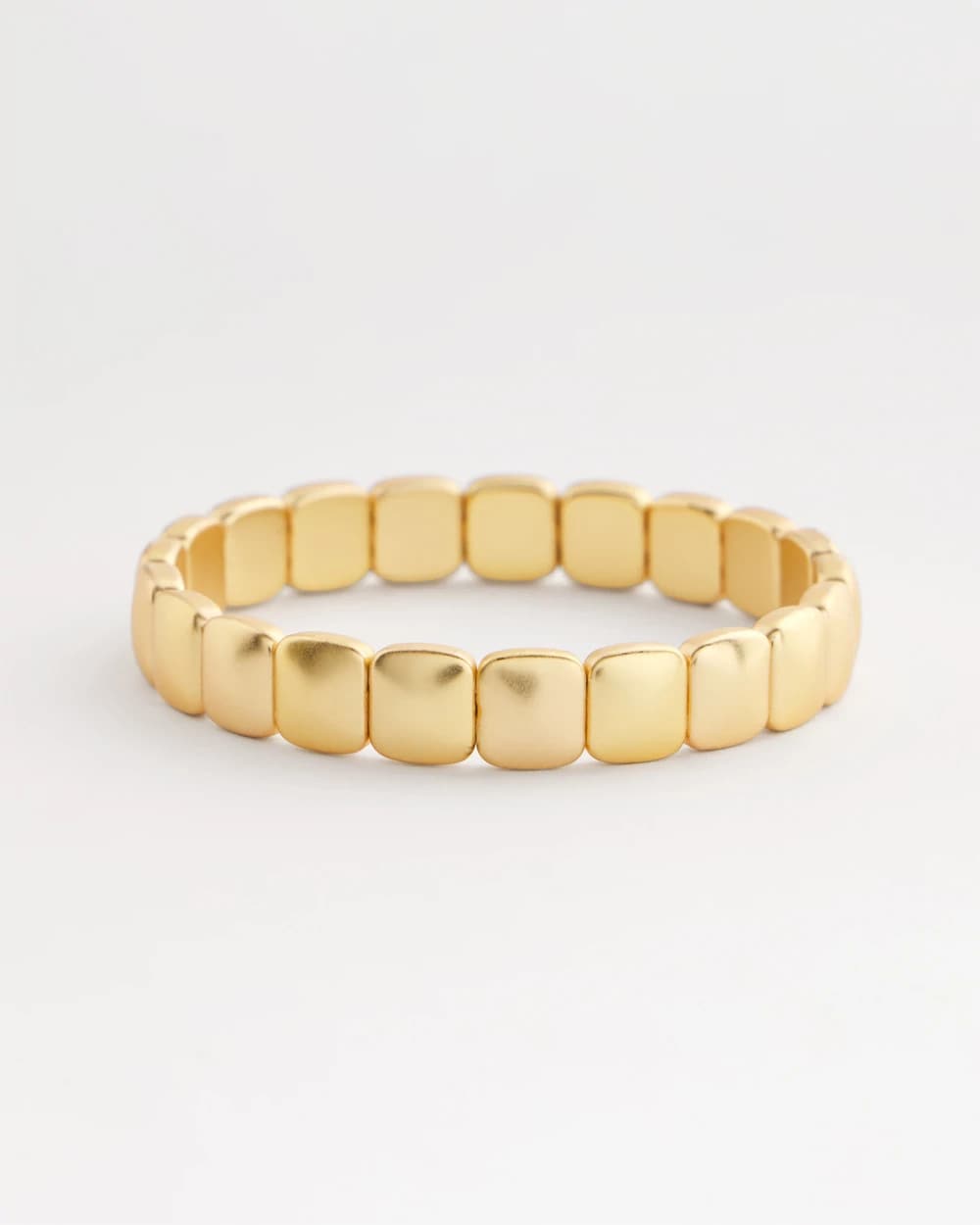 Golden Matte Square Stretch Bracelet Gold - Chico's