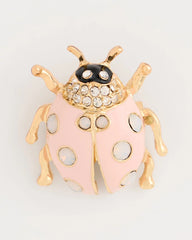 Lady Bug Brooch Pink - Chico's