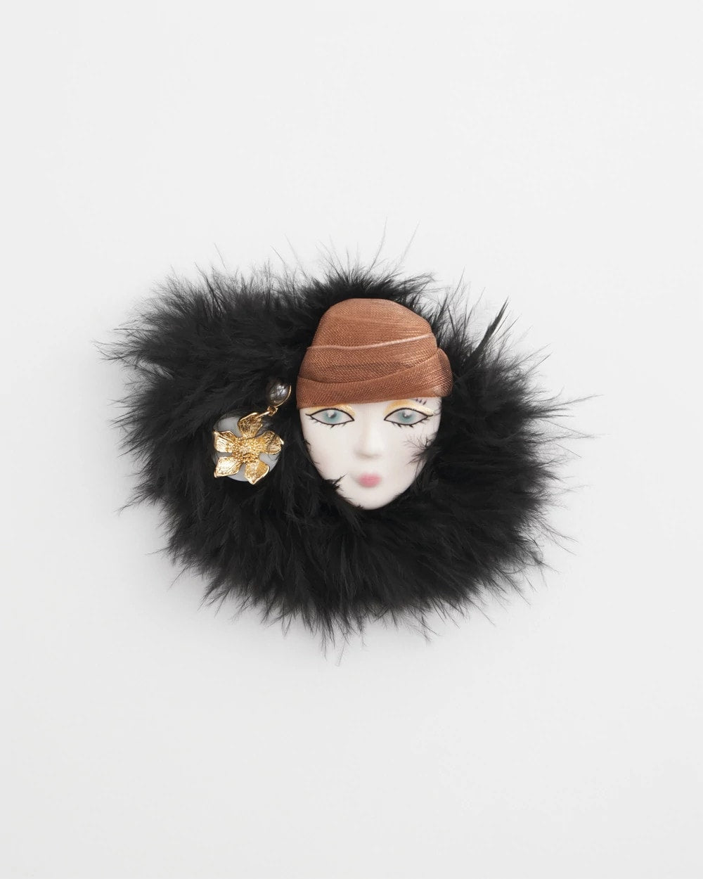 Feathered Lady Brooch Multi - Chico's