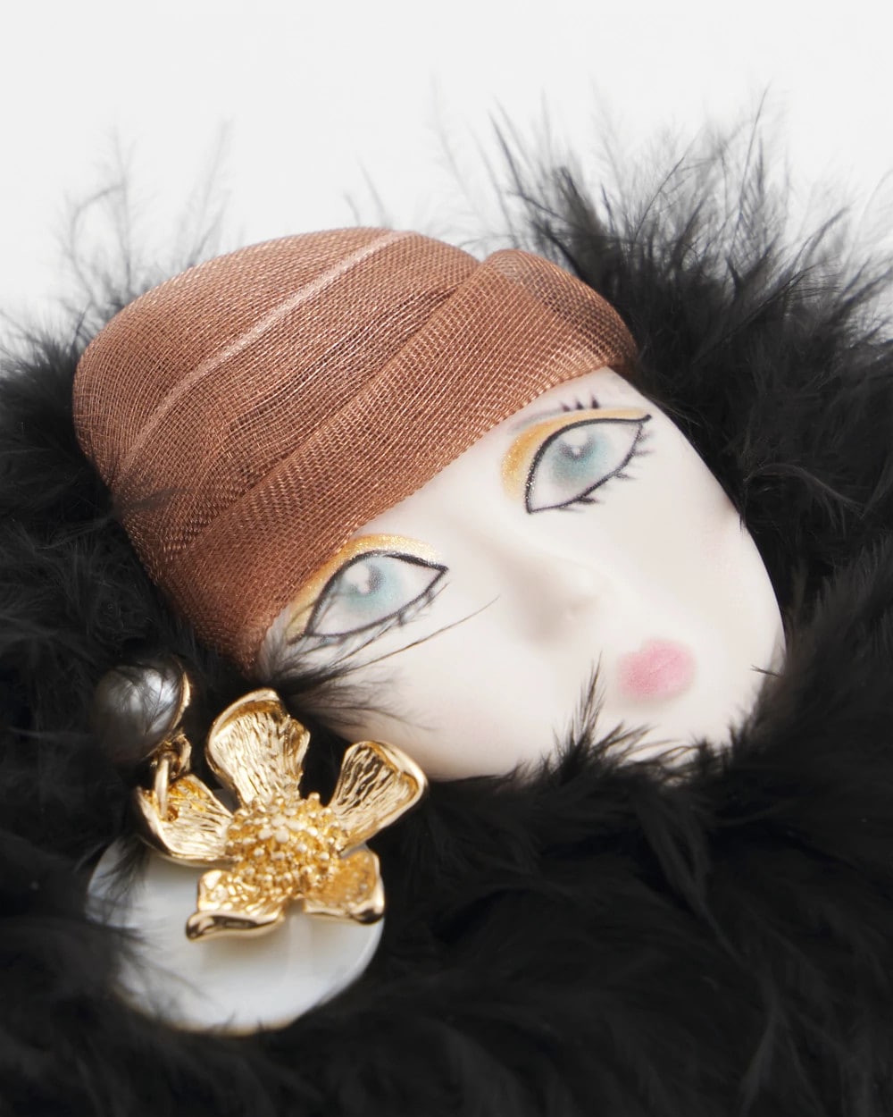 Feathered Lady Brooch Multi - Chico's