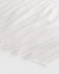 Lurex Oblong Scarf White - Chico's