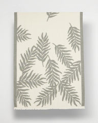 Palm Embroidered Oblong Scarf White - Chico's