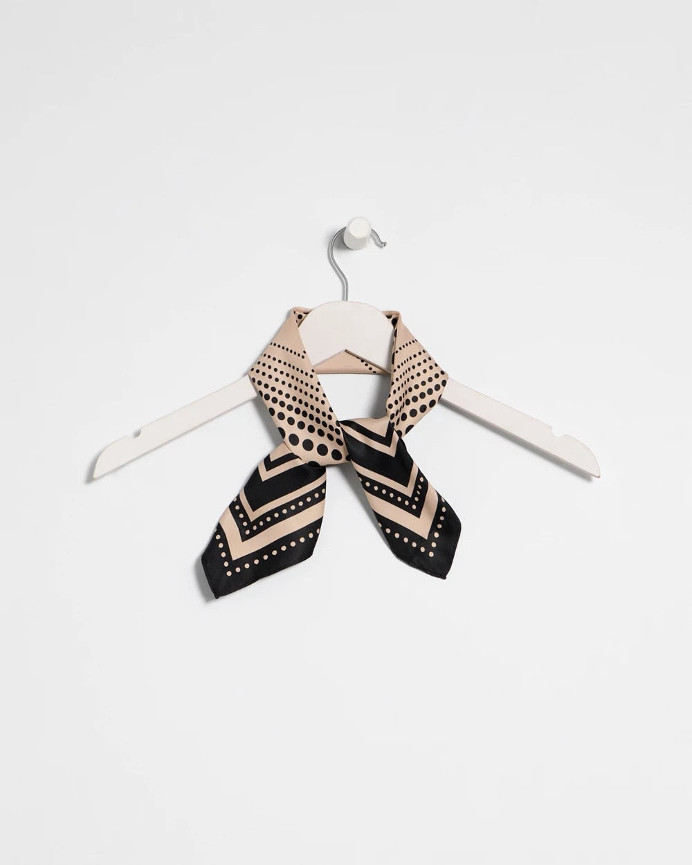 Polka Dot Square Scarf Black - Chico's