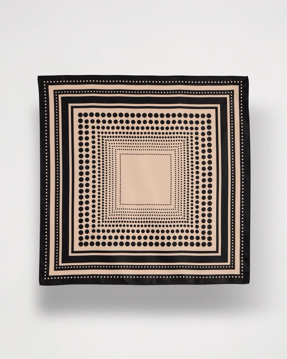 Polka Dot Square Scarf Black - Chico's