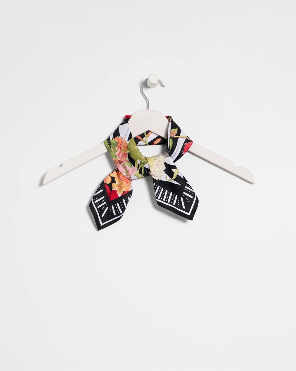 Tropical Square Scarf Black - Chico's