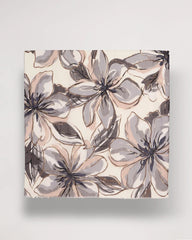 Foiled Floral Oblong Scarf Neutral - Chico's