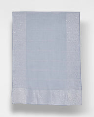 Lurex Trim Oblong Scarf Blue - Chico's