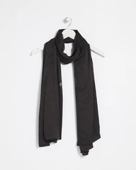 Floral Burnout Oblong Scarf Black - Chico's