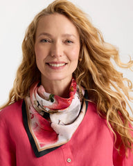 Botanic Burst Square Scarf Ecru - Chico's