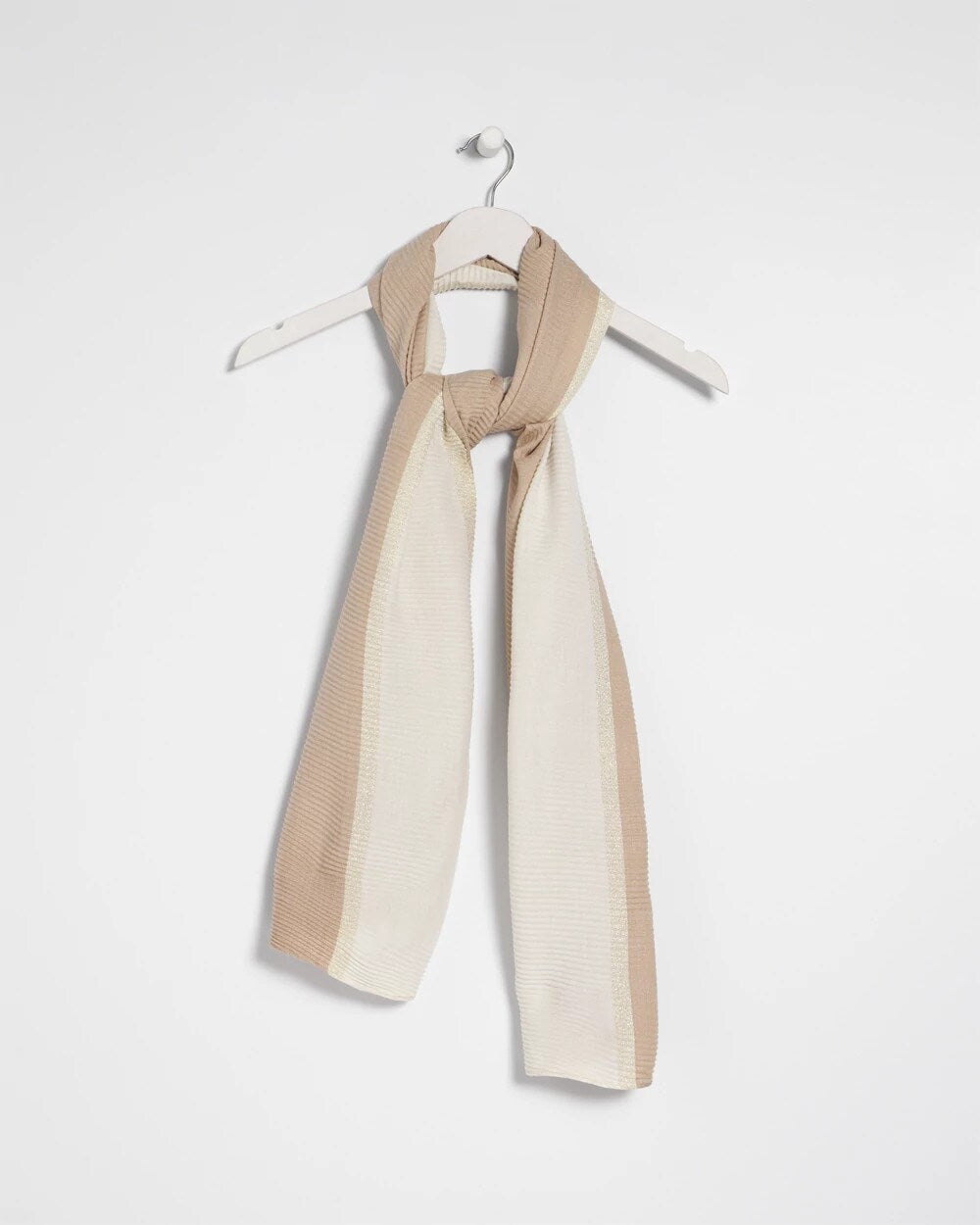 Ombre Pleated Oblong Scarf Neutral - Chico's