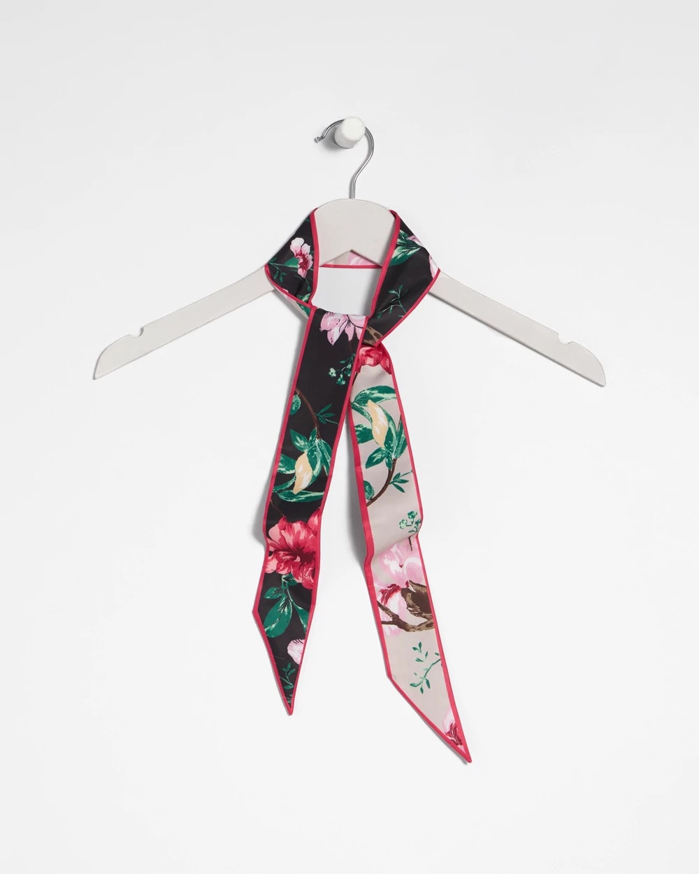 Kyoto Bloom Skinny Scarf Black - Chico's