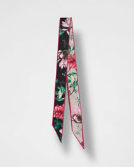 Kyoto Bloom Skinny Scarf Black - Chico's