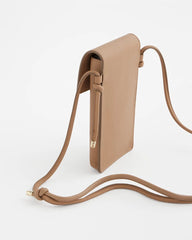 Leather Cross Body Phone Holder Bag Neutral - Chico's