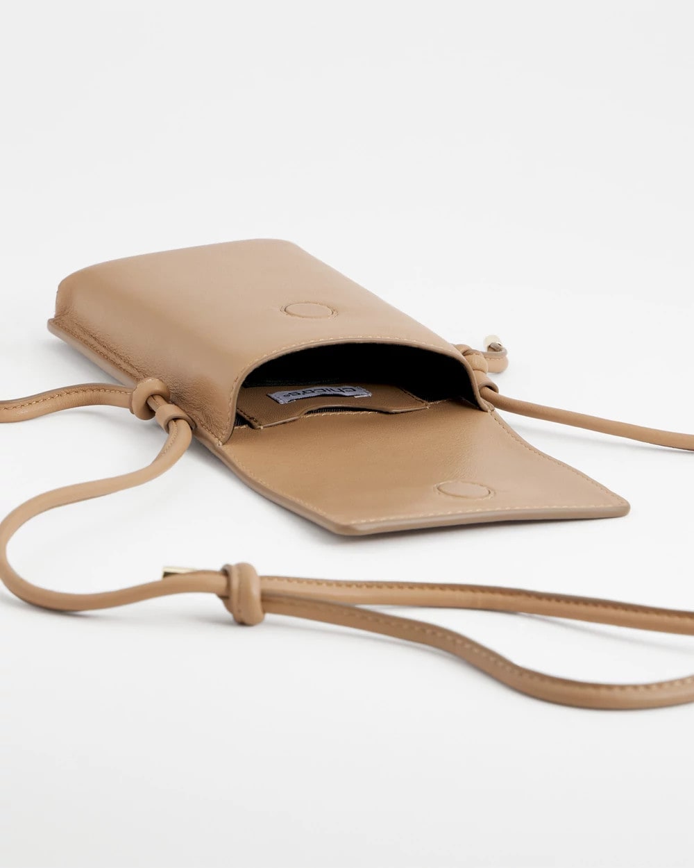 Leather Cross Body Phone Holder Bag Neutral - Chico's