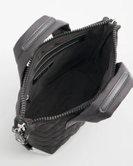 Quilted Cross Body Sport Tote Bag Black - Chico's