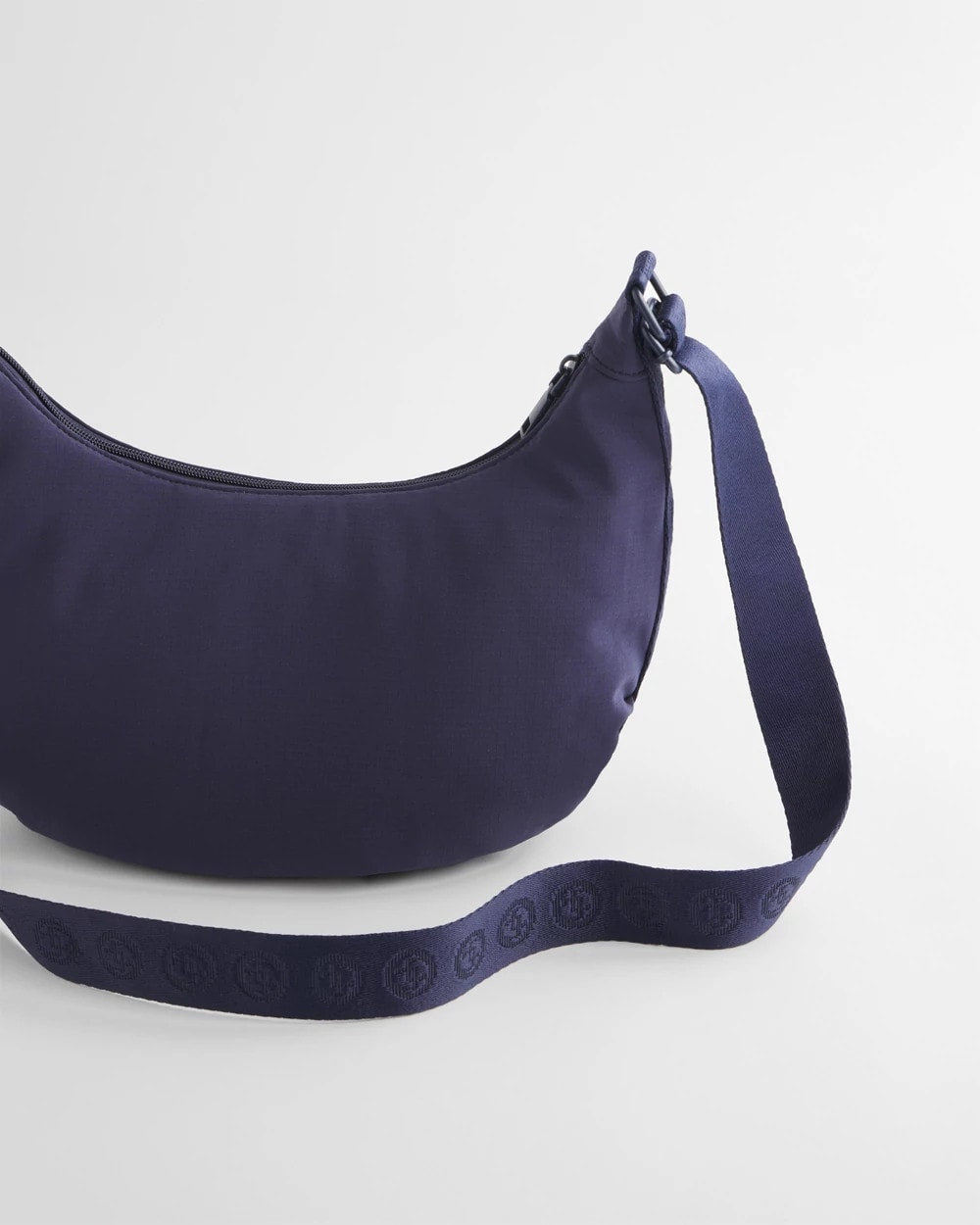 Ripstop Crescent Crossbody Sling Bag Passport Blue - Chico's