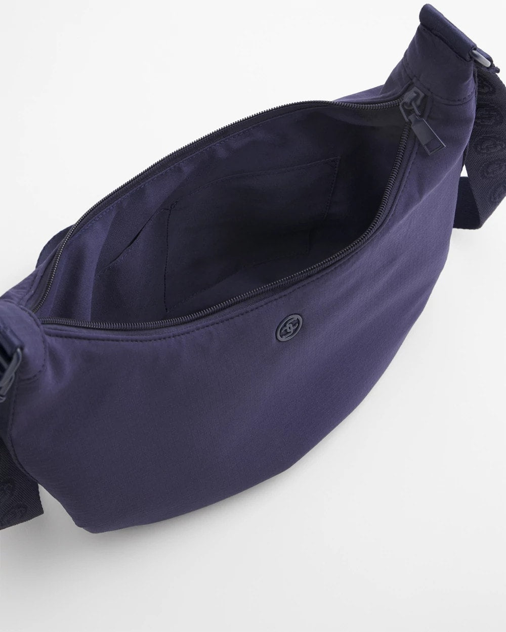 Ripstop Crescent Crossbody Sling Bag Passport Blue - Chico's