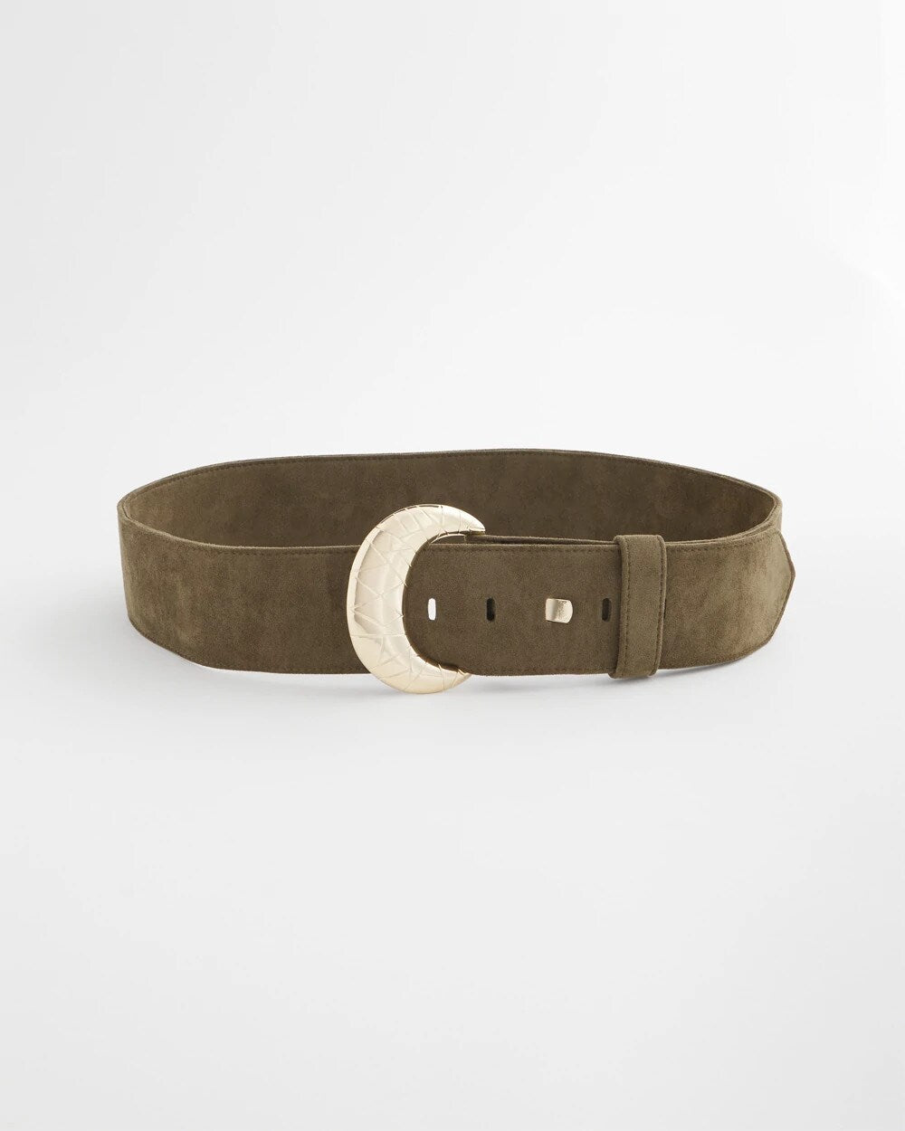 Green Faux Suede Sash Belt Green - Chico's