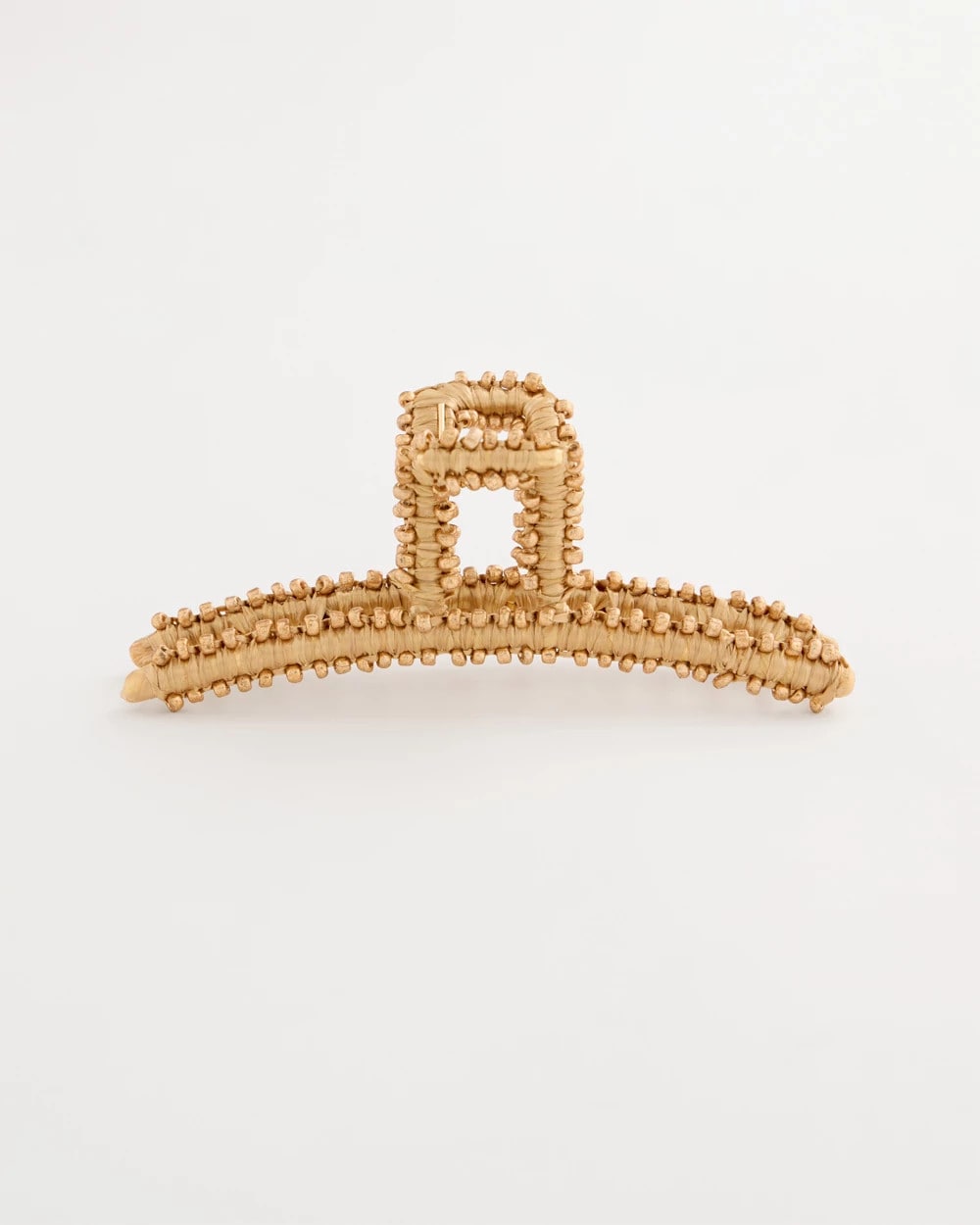 Raffia Hair Clip Metallic - Chico's