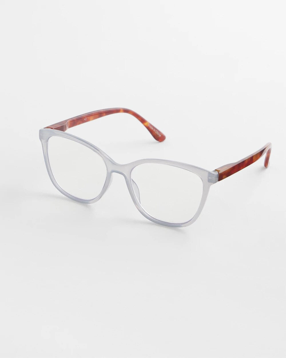 Opaque Color Block Readers Light Blue - Chico's