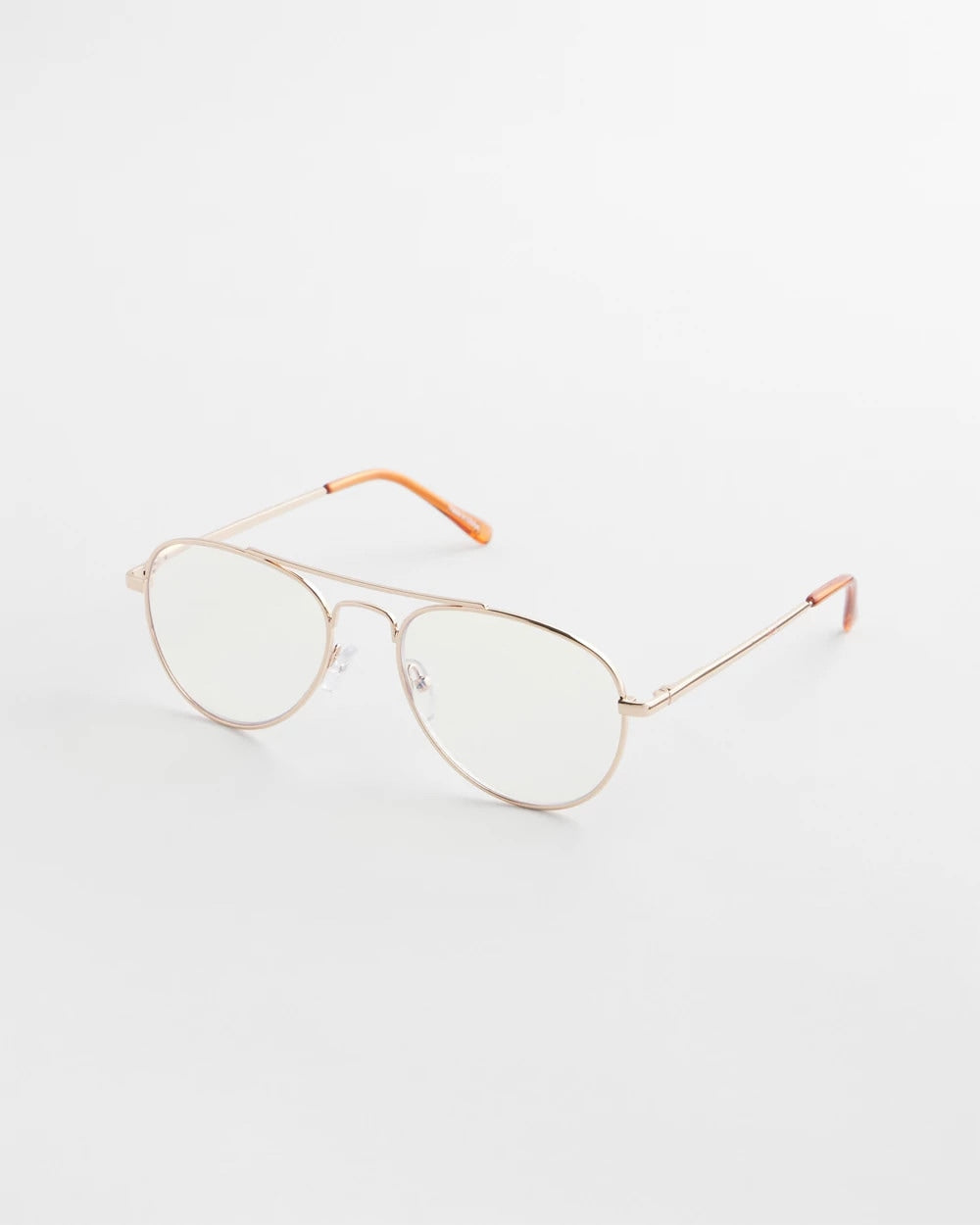 Metal Aviator Readers Gold - Chico's